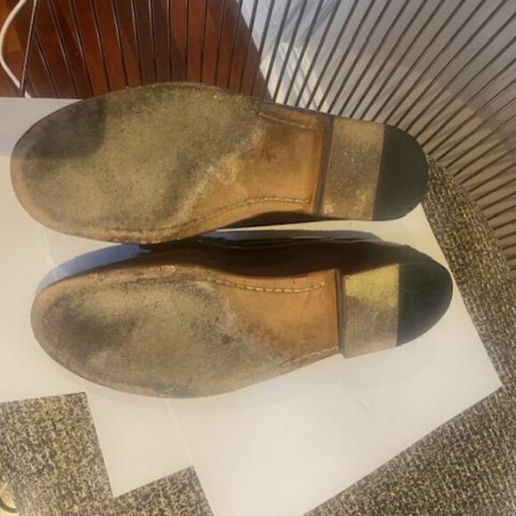 Cole Haan Burgundy Tassel Loafers - Picture 2 of 2